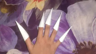 How to make paper origami claws