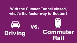 Fastest Way to Boston - Driving vs. Commuter Rail