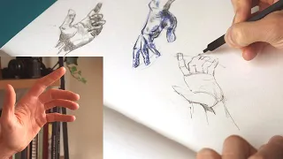 Drawing HANDS from reference