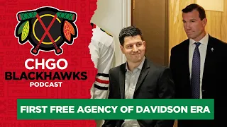 Kyle Davidson enters first FA period as Blackhawks GM + prospect camp recap | CHGO Blackhawks