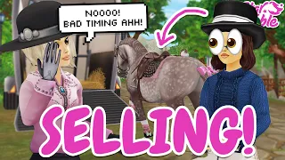 *SELLING* THE *FIRST* HORSE I SEE SOMEONE RIDING IN STAR STABLE! 😱