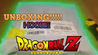 Dragon ball hoodie unboxing