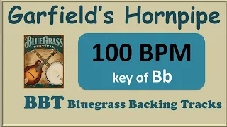 Garfield's Hornpipe 100 BPM bluegrass backing track