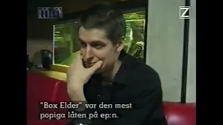 PAVEMENT - interview on swedish TV show "Musikmagasinet Rock" (ZTV) - 9 April 1997 - Stephen Malkmus