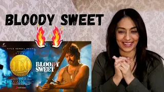 🇲🇦🇮🇳LEO- BLOODY SWEET PROMO- THALAPATHY VIJAY- LOKESH KANAGARAJ- ANIRUDH #tamil