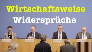 Die Lehre der "Wirtschaftsweisen" - Komplette BPK vom 8. November 2017