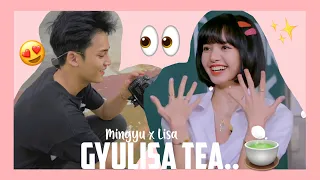 mingyu x lisa; gyulisa is real? 🍵