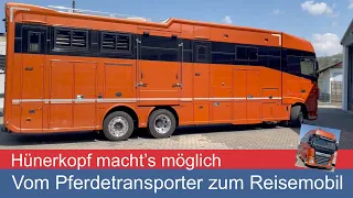 Vom Pferdetransporter zum Reisemobil, Sprinter, MAN, VW Crafter, Fiat Ducato - Hünerkopf / womoclick