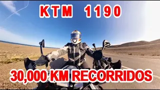 KTM 1190 30000 KM REVIEW, SERVICIOS, OPINIONES