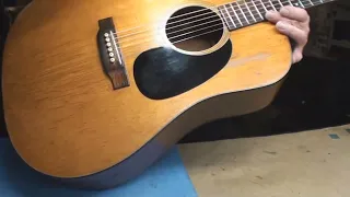 1962 Martin Acoustic Gets The Heat Press and Other Things