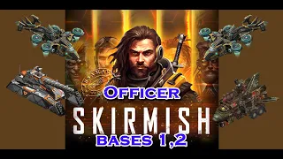 War Commander : Skirmish Richard : Officer bases 1, 2