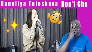 Reaction to Daneliya Tuleshova - Don't Cha / Live