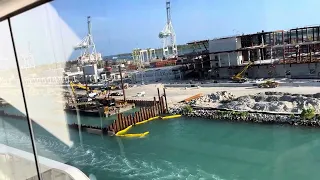 MSC Seascape Leaving Miami Port