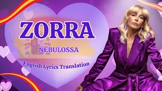 Nebulossa - Zorra (English Translation Lyrics)