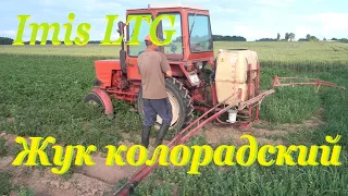 Трактор Т-25. Лучший способ борьбы с колорадским жуком. Tолько терпение и труд все перетрут.