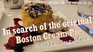 In search of the original Boston Cream Pie - Family with Autism & their Gluten-Free Foodie Tour 2022