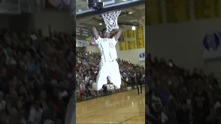 Jaylen Brown 2 hand tomahawk dunk