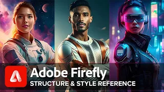 Using Adobe Firefly's New Structure Reference and Style Reference