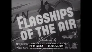 AMERICAN AIRLINES DC-3 FLAGSHIPS OF THE AIR 1940s PROMOTIONAL FILM 23864