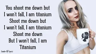 David Guetta ft. Sia - TITANIUM (Lyrics) (Madilyn Bailey Cover)