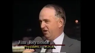 1992 Sportsman's Park JIM REYNOLDS Eleanor Flavin Super Night Interview