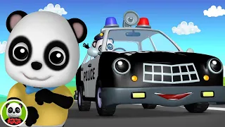Wheels On The Police Car + More Nursery Rhymes & Baby Songs