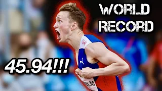 🇳🇴 Karsten Warholm 400mh 45.94 World Record | 400mh Final Tokyo 🔥