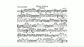 King Cotton March: E-flat Clarinet: John Philip Sousa