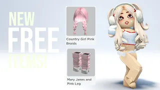NEW FREE CUTE ITEMS YOU MUST GET IN ROBLOX!😍❤️