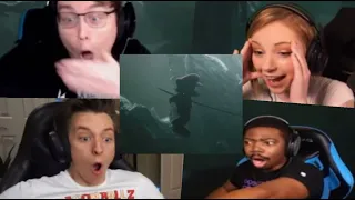 Youtubers React to Mario Getting Stabbed by Sephiroth