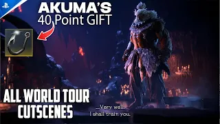 Where to Find AKUMA WorldTour Cutscene 40Point Gift Location