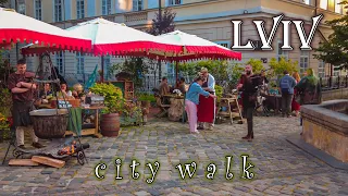 🇺🇦 Lviv, Walking tour. Around the Old City June 2023. Ukraine. ЛЬВІВ. УКРАЇНА