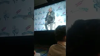 William Shatner talks about a prank he pulled on Deforest Kelly, Galaxy Con, Richmond 2022