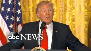 Breaking down President Trump's unprecedented press conference