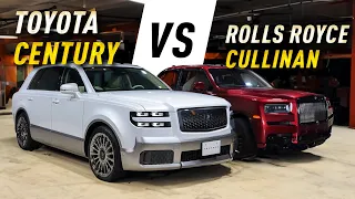 NEW 2024 Toyota Century SUV vs. Rolls-Royce Cullinan | World's Most Luxury SUVs Battle
