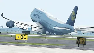 Landing the World's Heaviest Boeing 747 in X-Plane 11