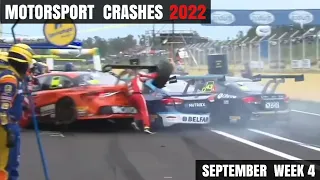 Motorsport Crashes 2022 September Week 4