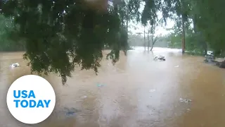 Hurricane Sally: Watch time lapse video of Perdido River's rise during the storm | USA TODAY