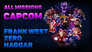 Marvel vs Capcom: Infinite. All Missions - Frank West, Zero, Haggar