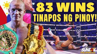 PINAKA MAHUSAY NA BOKSINGERO TINALO NG PILIPINO! GREATEST UPSET IN HISTORY | JARO VS WONJONGKAM