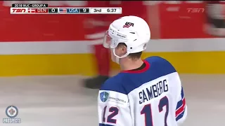 Dylan Samberg 1G vs Denmark | Dec 27 2017 | U20 WJC