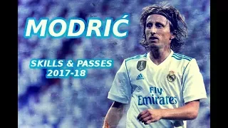 Luka Modrić  ● The Croatian Wizard ● Skills & Passes ● Real Madrid ● 2017-18