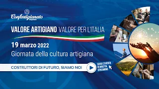 Webinar Giornata del Valore artigiano 2022