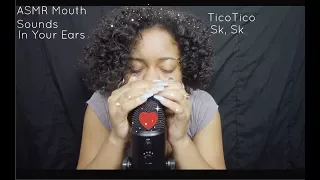 ASMR *Mouth Sounds* Tongue Clicking, Sk, TicoTico (TingleOverload)