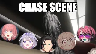 VTubers React to Shinkansen 0 Chase Scene [5 POVs]