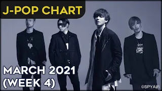 [TOP 100] J-Pop Chart - March 2021 (Week 4)