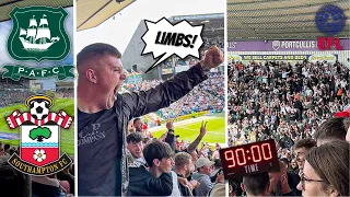 94th Minute Limbs! Plymouth v Southampton