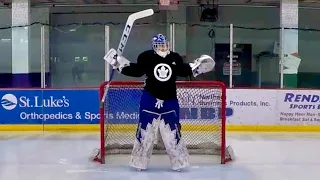 NHL / AHL Goalie Practice - Kasimir Kaskisuo (Toronto Maple Leafs / Marlies)