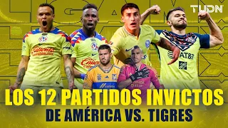 ¿Paternidad? ¡Los 12 partidos al hilo que AMÉRICA tiene SIN PERDER CON TIGRES! | TUDN