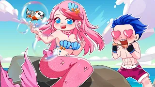 Anna & Alex Love Story - Alex Fall in Love Mermaid Princess | Gacha Club | Ppg x Rrb Gacha Life